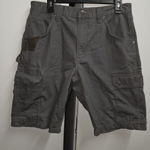 Wrangler Workwear Ripstop Ranger Cargo Shorts Size 32 EUC